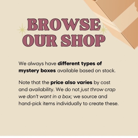 MYSTERY BOX 10 Piece Reseller Box for Resale: Assorted Brands & Size - Picture 5 of 5